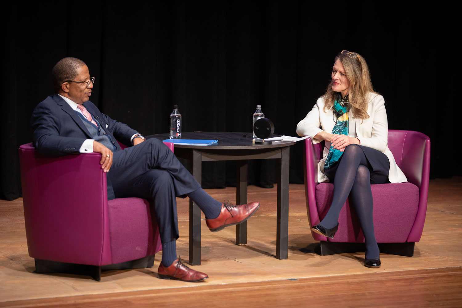 Memorial Sloan Kettering Cancer Center President and CEO Dr. Selwyn Vickers, M.D., FACS, joined President Michelle J. Anderson