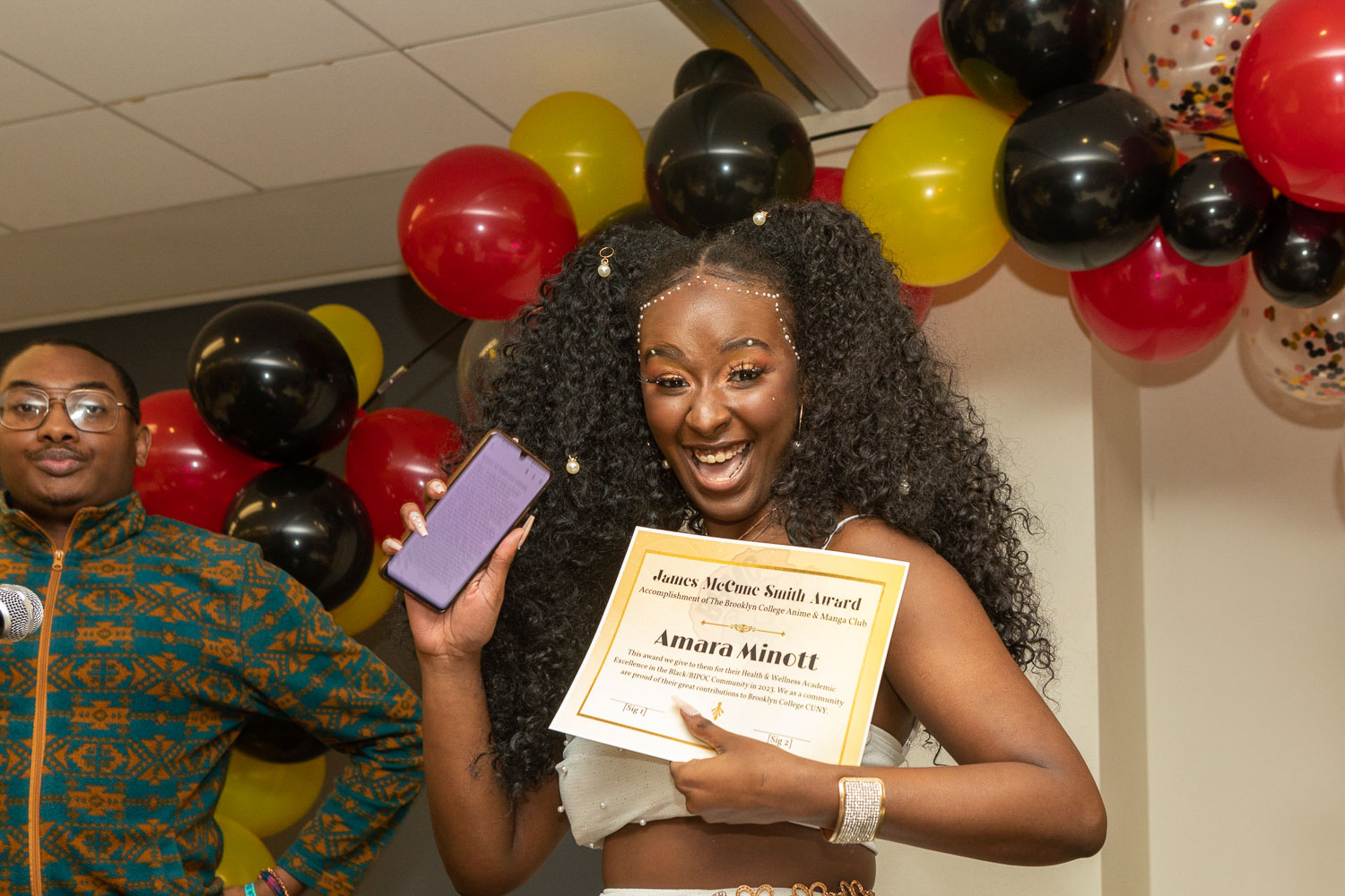Brooklyn College Student Amara Minott