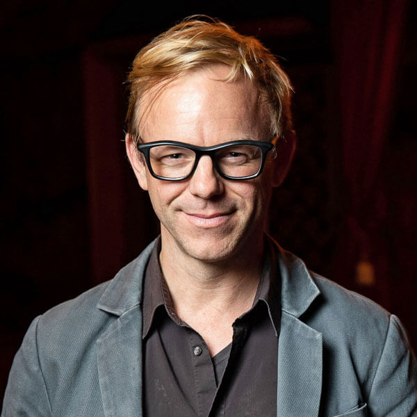 Tony-nominated theater professor Justin Townsend. Photo by Matthew Murphy