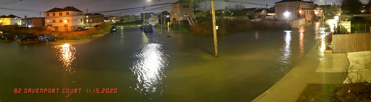 The Hamilton Beach neighborhood in Queens, where “sunny day” flooding has picked up precipitously in recent years.